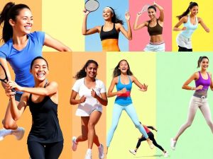 Celebrități practicând sporturi preferate pentru menținerea formei fizice.