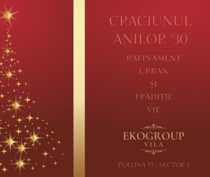 Eleganța Crăciunului Anilor ’30 la Eko Group Vila: O Călătorie în Timpul Interbelic