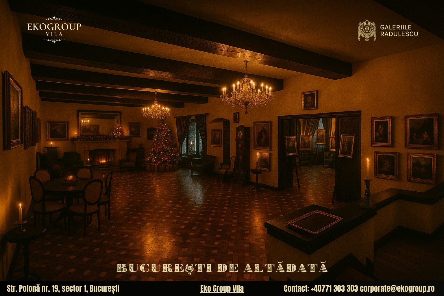 Colinde de Crăciun și atmosfera fermecătoare a serilor din Bucureștiul anilor ’30