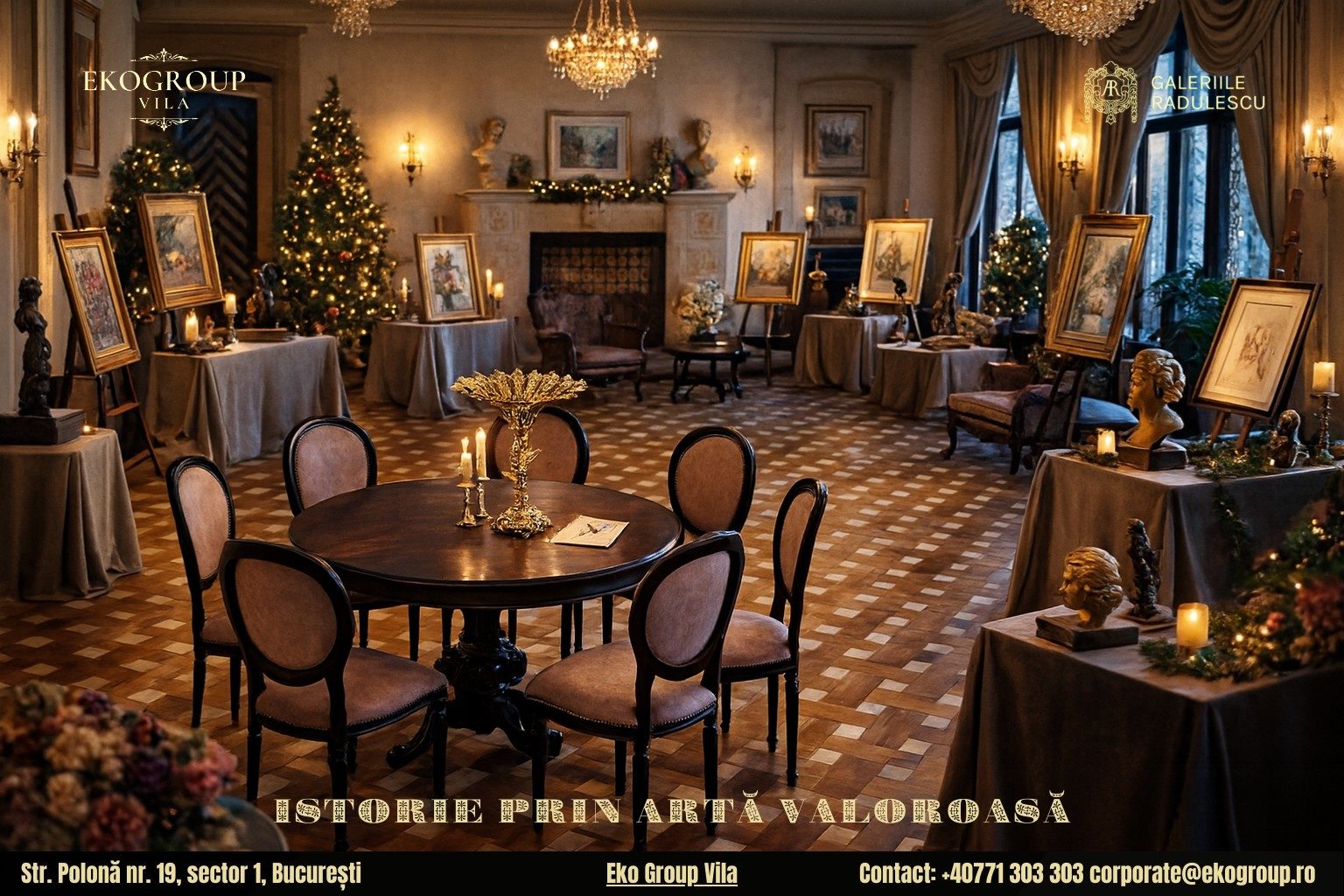 Istoria Crăciunului dezvăluită într-o călătorie nostalgică la Eko Group Vila în anii ’30