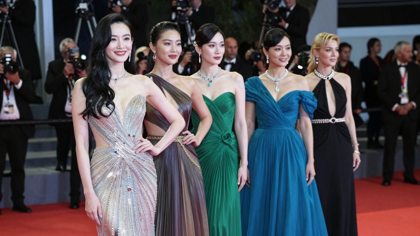 Ținutele spectaculoase purtate de vedete la premierele de filme